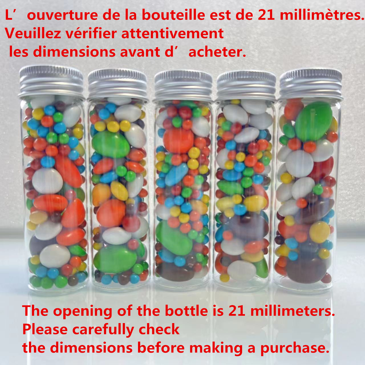 12/21 Uds. Botellas de deseos  - Food Storage Notes reseña y precio