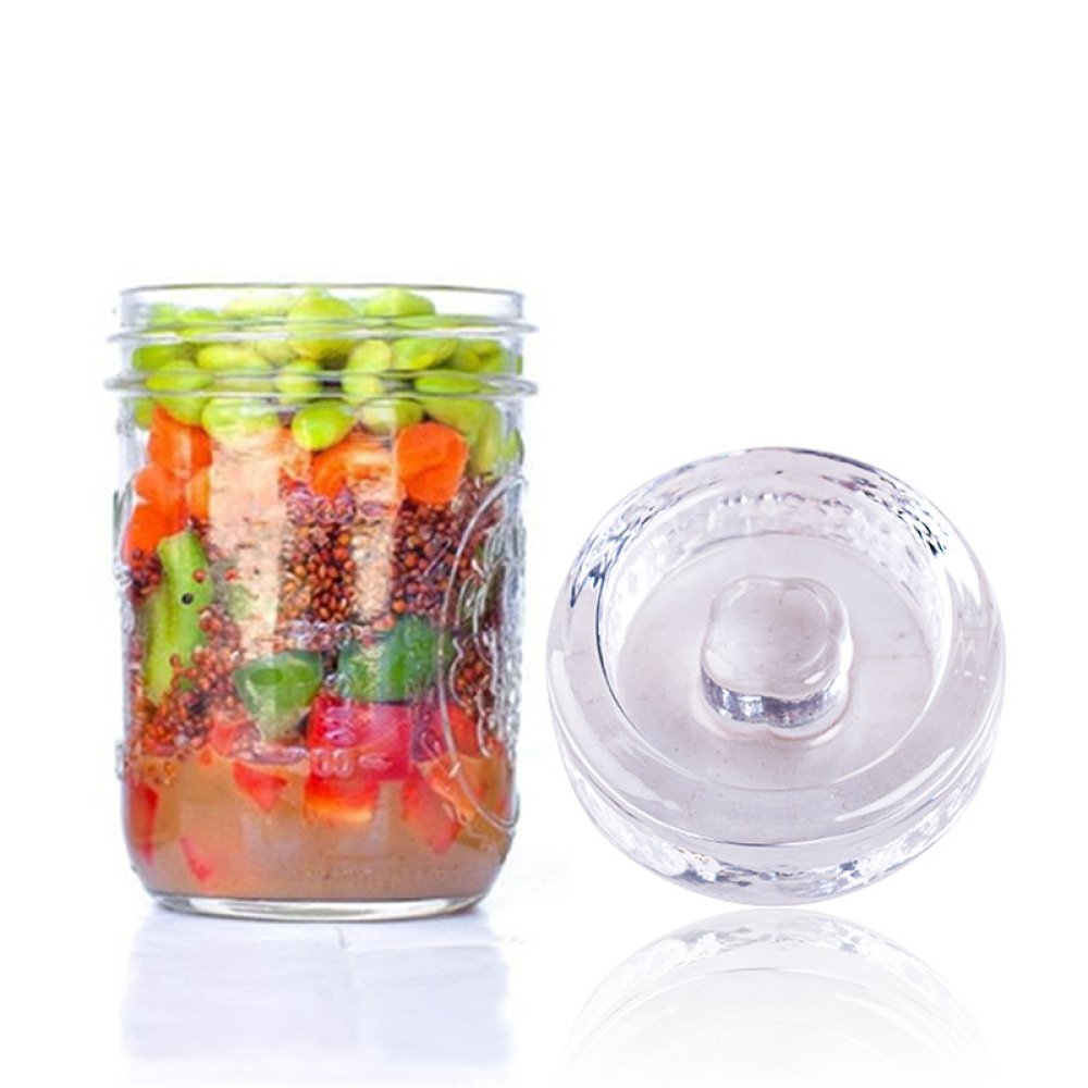 Prensa de vidrio duradera para - Mason Jar Wide Mouth reseña y precio