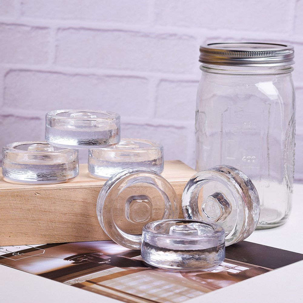 Prensa de vidrio duradera para - Mason Jar Wide Mouth reseña y precio