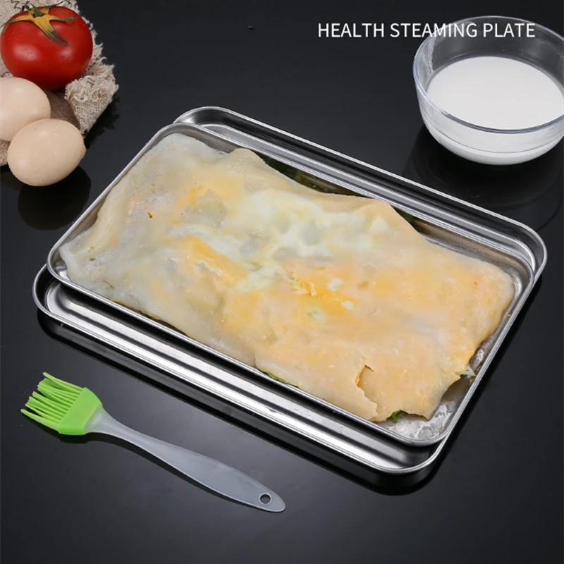 Bandejas rectangulares de acer - Food Storage For Restaurant reseña y precio