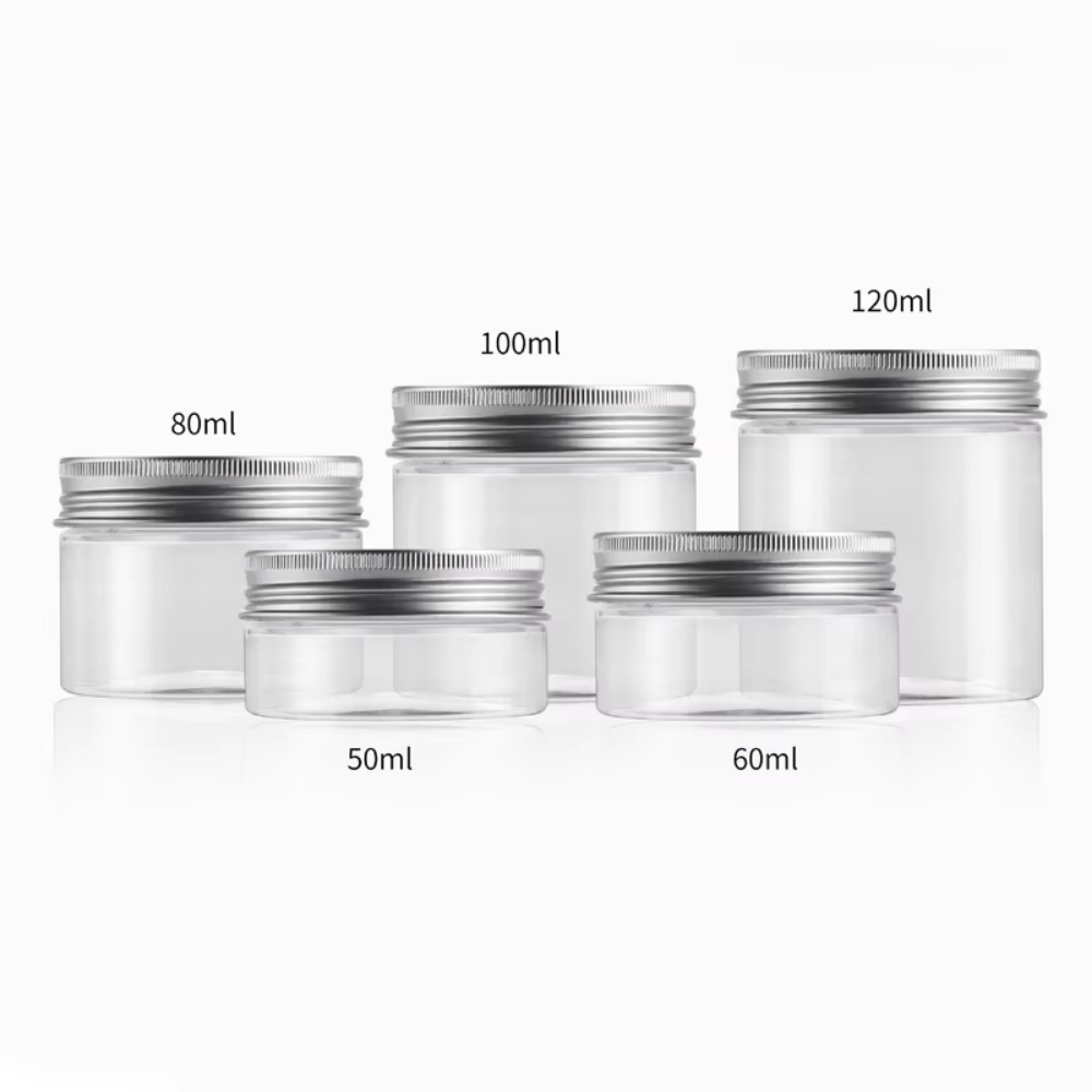 Frascos de plástico transparen - Mason Jar Wide Mouth reseña y precio