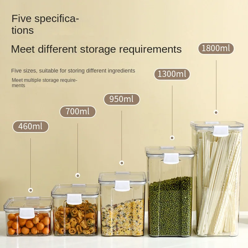 Tarros sellados para cocina, c - Airtight Cereal Jar reseña y precio