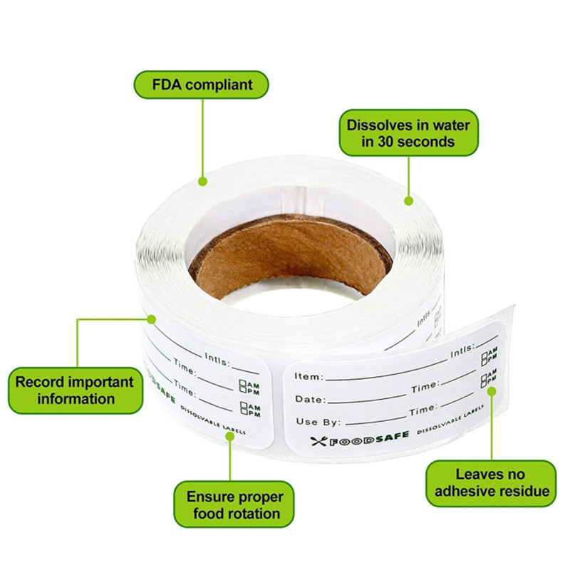 300/Uds etiquetas adhesivas de - Food Storage For Restaurant reseña y precio
