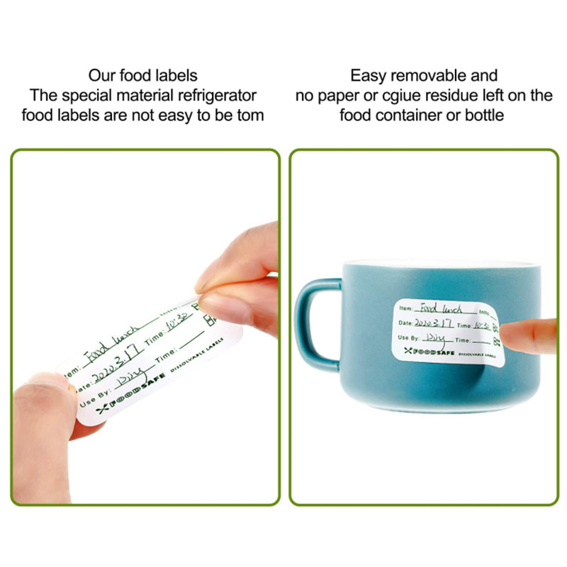 300/Uds etiquetas adhesivas de - Food Storage For Restaurant reseña y precio