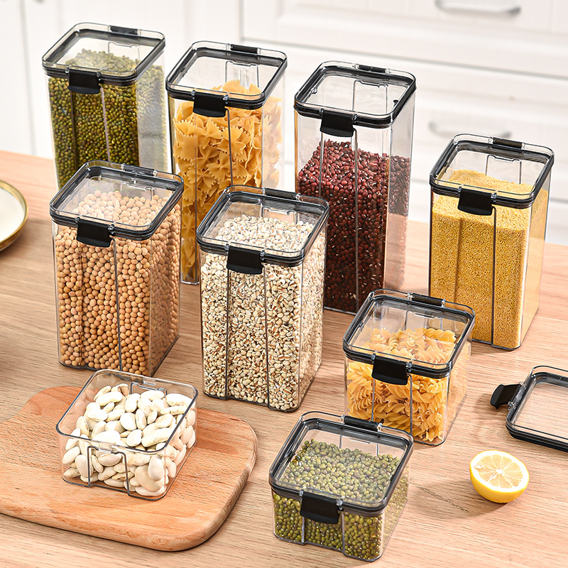 Frascos sellados, organizador  - Airtight Cereal Jar reseña y precio