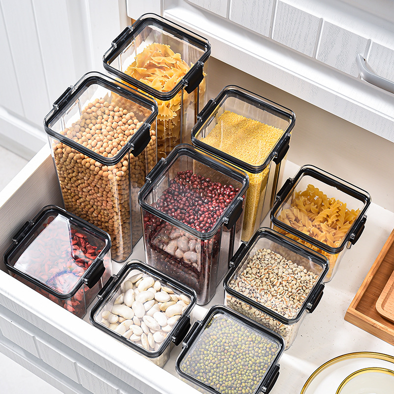 Frascos sellados, organizador  - Airtight Cereal Jar reseña y precio