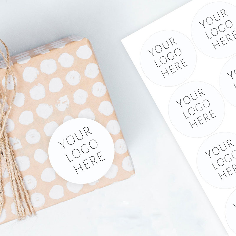 Pegatinas con logotipo persona - Food Storage Labels reseña y precio