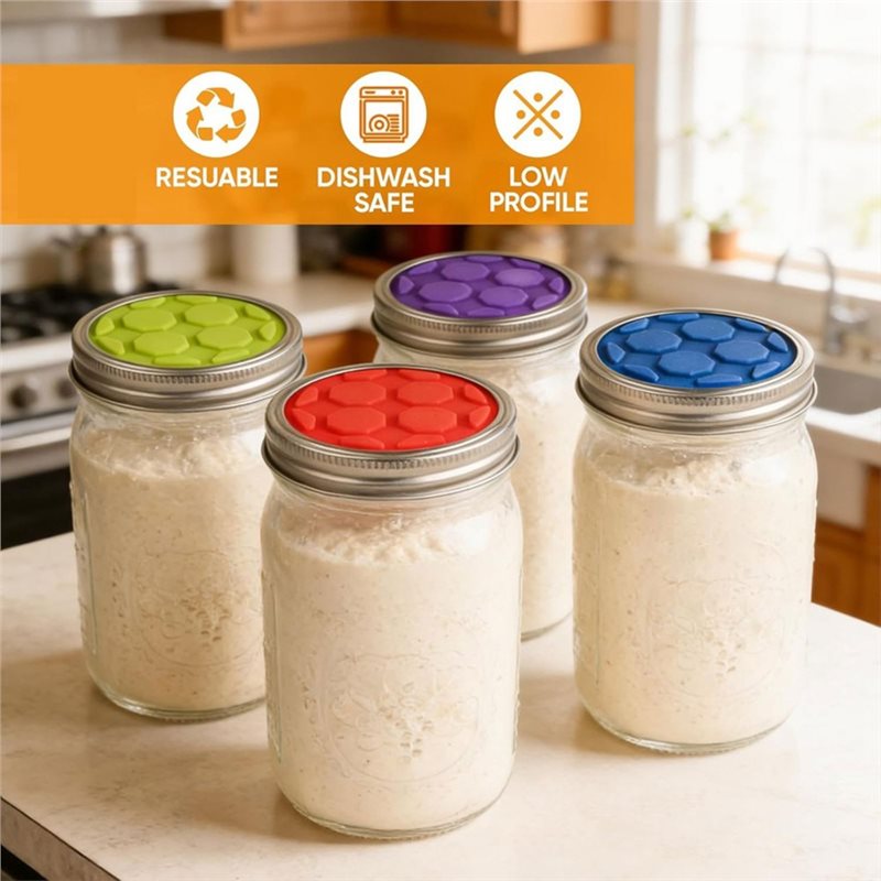 Válvula de bloqueo de aire uni - Mason Jar Wide Mouth reseña y precio