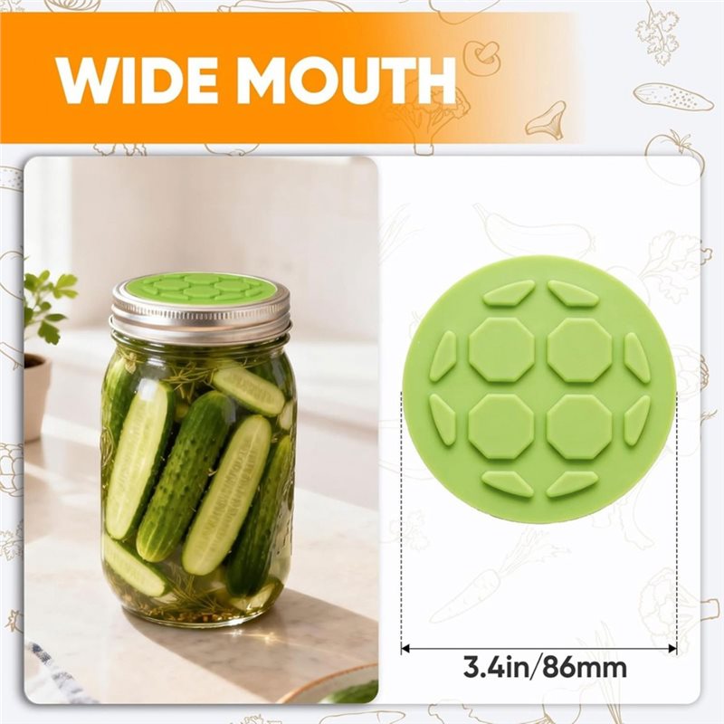 Válvula de bloqueo de aire uni - Mason Jar Wide Mouth reseña y precio
