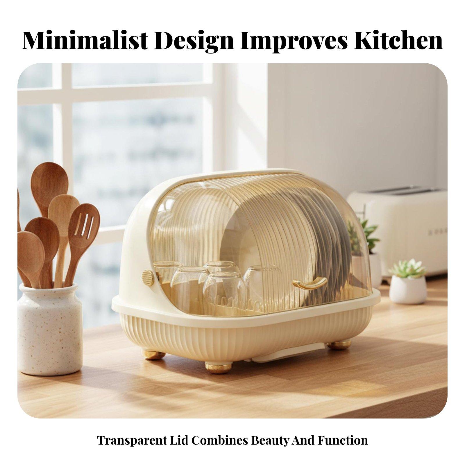 Escurridor de Platos de Polipr - Food Storage Organiser reseña y precio