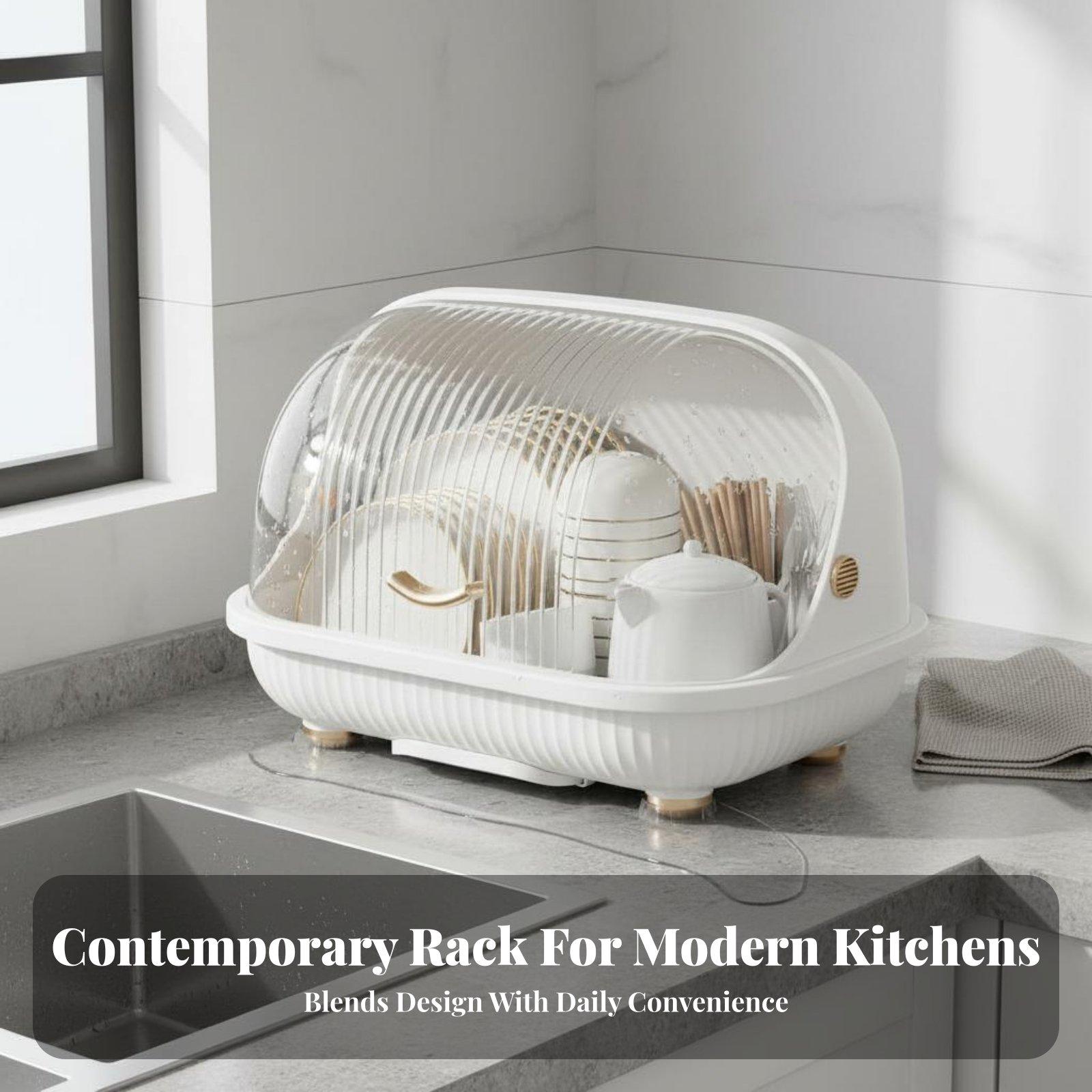 Escurridor de Platos de Polipr - Food Storage Organiser reseña y precio