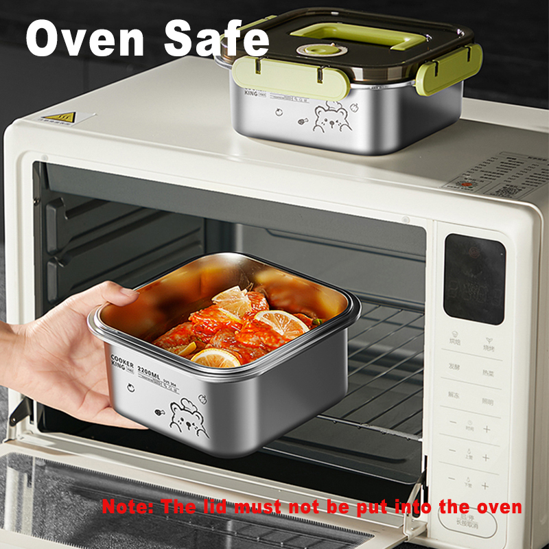 COOKER KING 420ml-6200ml Conte - Food Storage Safe reseña y precio