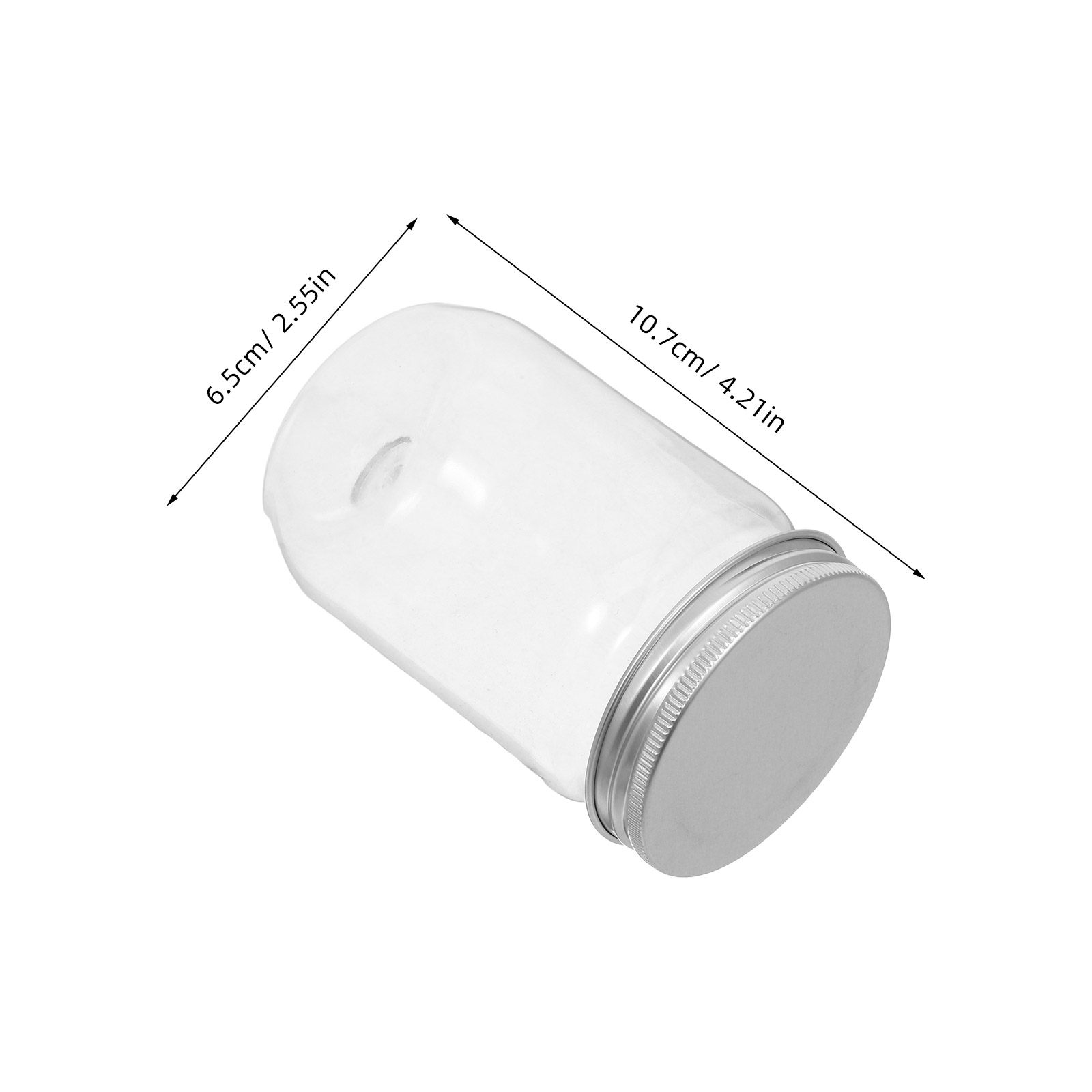 6 Frascos de Plástico Transpar - Food Storage In The Kitchen reseña y precio