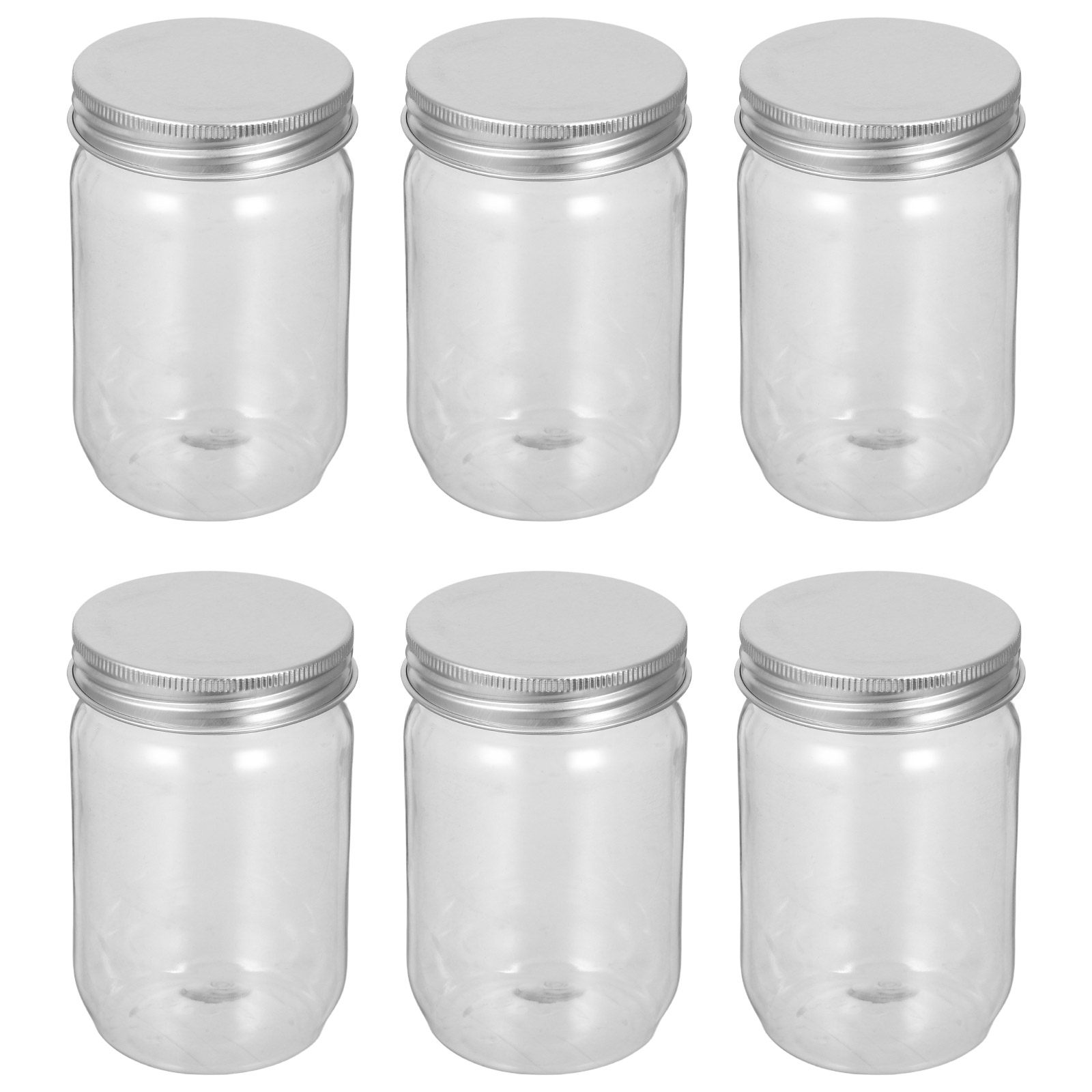 6 Frascos de Plástico Transpar - Food Storage In The Kitchen reseña y precio