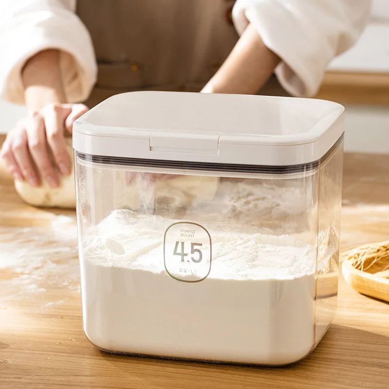 Cubo de harina sellado, almace - Food Storage Drums reseña y precio