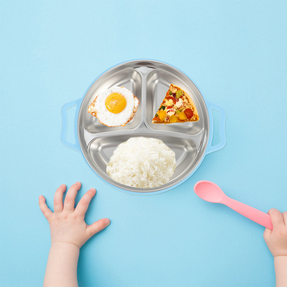 Plato de Comida Dividido de Ac - Food Storage Safe reseña y precio