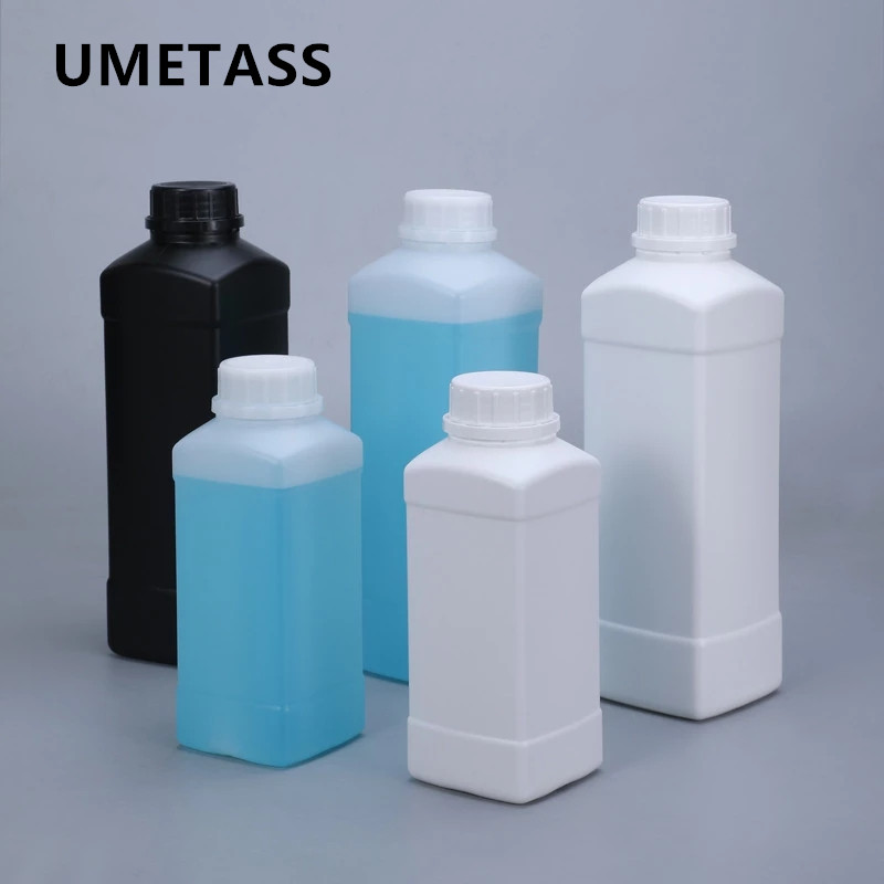 Botella cuadrada vacía de 500M - Food Storage Drums reseña y precio