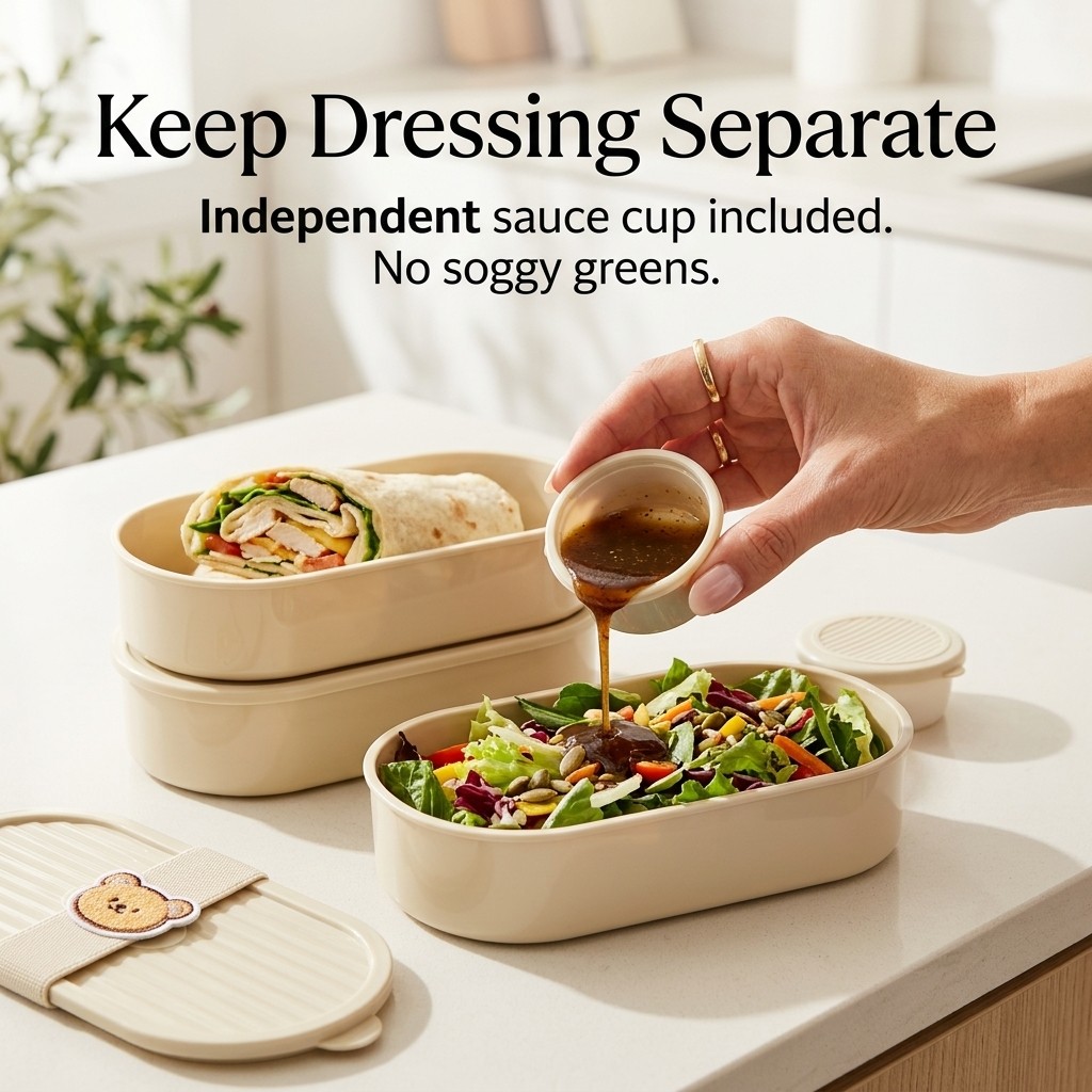 Lonchera Ovalada de Doble Capa - Food Storage Safe reseña y precio