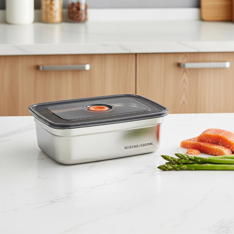 Lonchera Hermética de Acero In - Food Storage Safe reseña y precio