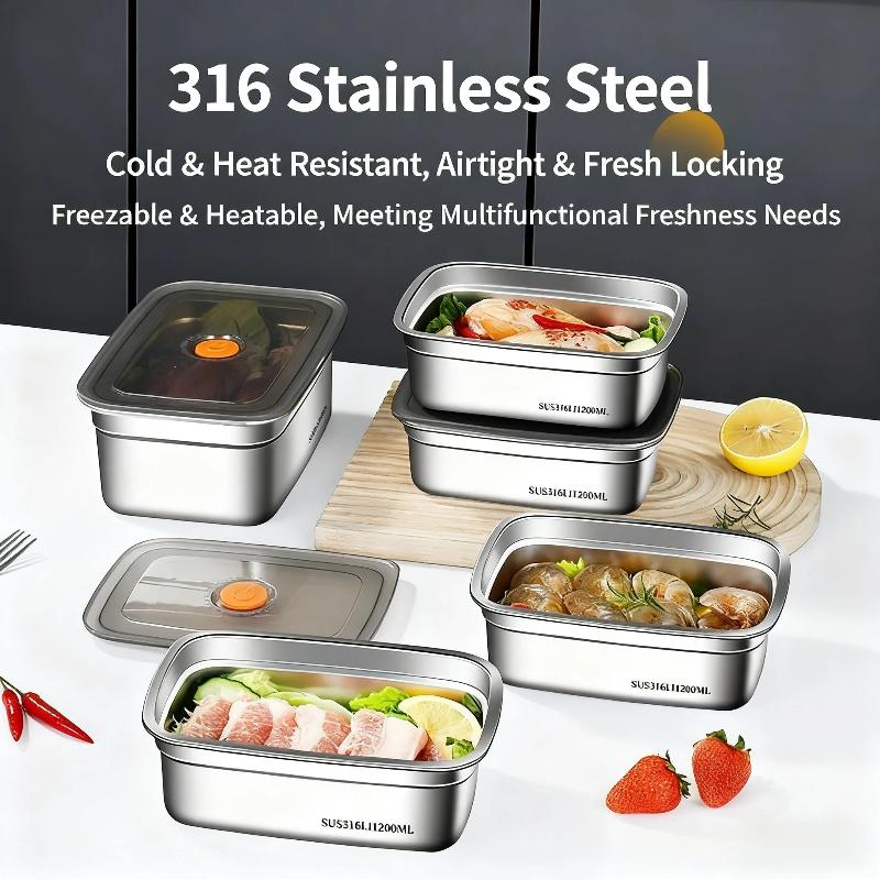 Lonchera Hermética de Acero In - Food Storage Safe reseña y precio