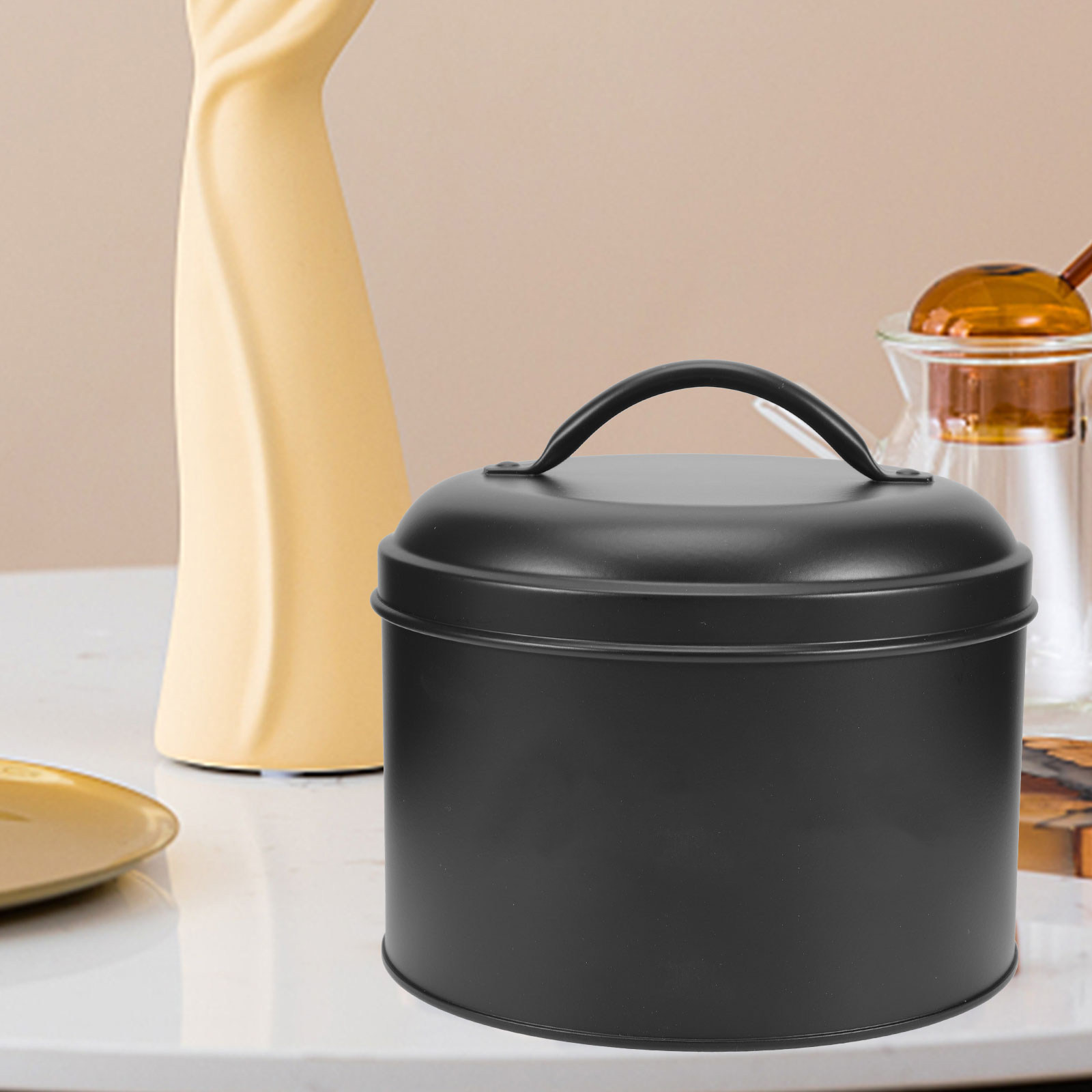 Recipiente Metálico Hermético  - Airtight Cereal Jar reseña y precio