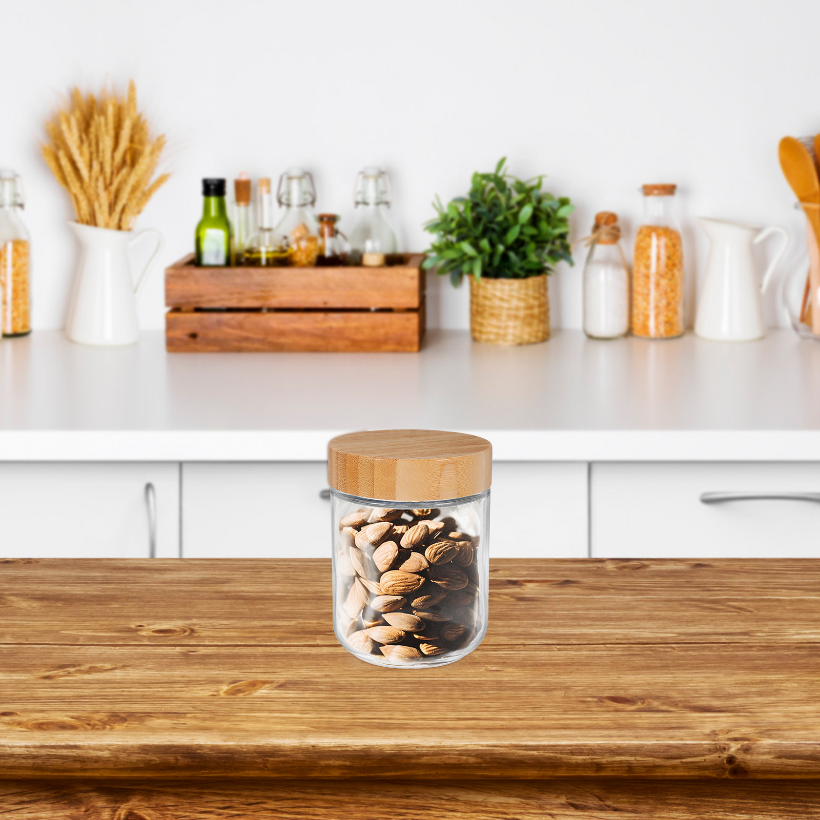 4 Frascos de Vidrio para Almac - Food Storage In The Kitchen reseña y precio