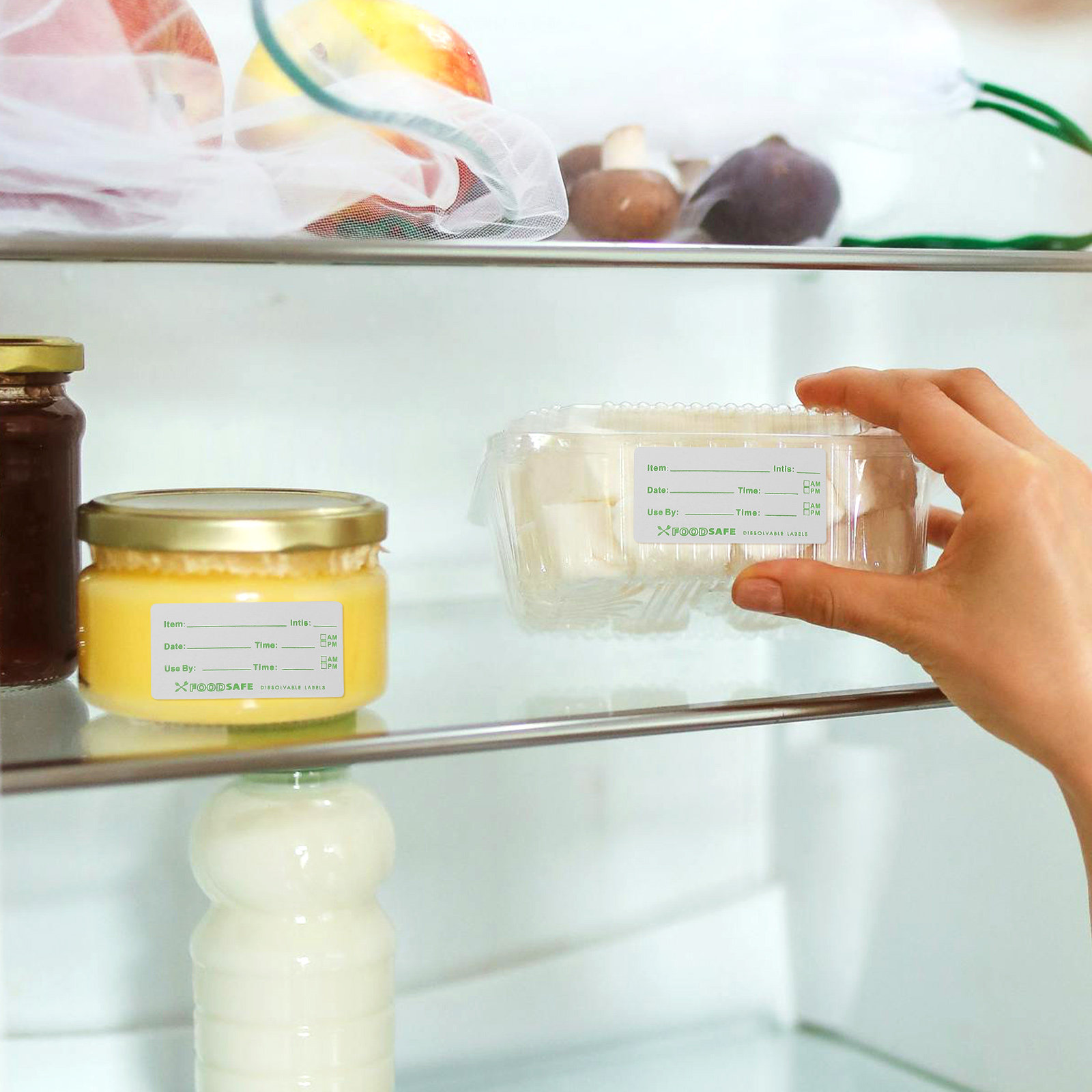 1 Rollo de Etiquetas Pequeñas  - Food Storage Labels reseña y precio