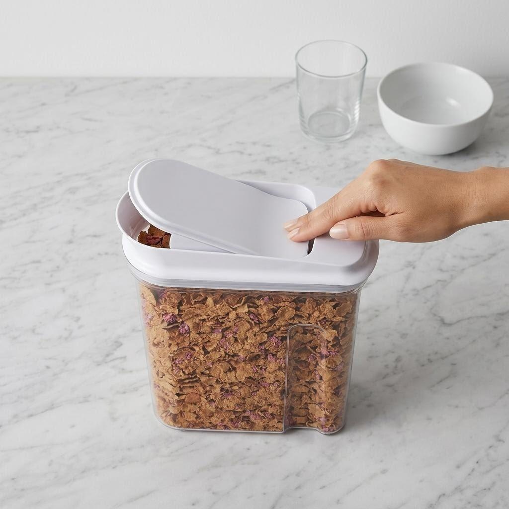 Recipientes Herméticos para Al - Airtight Cereal Jar reseña y precio