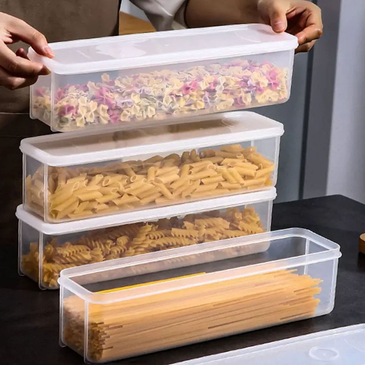 1 Caja de Almacenamiento Trans - Food Storage Box Plastic reseña y precio