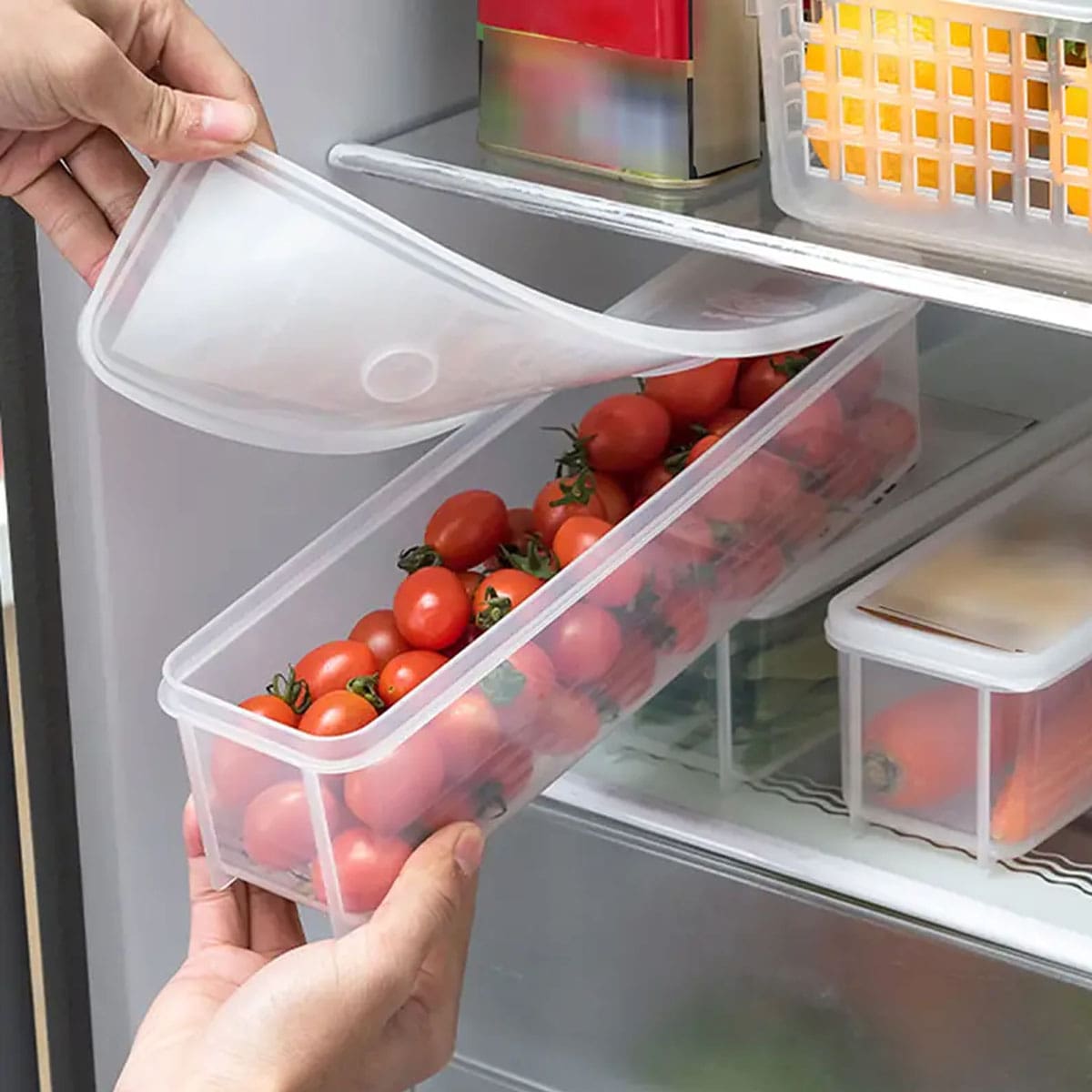1 Caja de Almacenamiento Trans - Food Storage Box Plastic reseña y precio