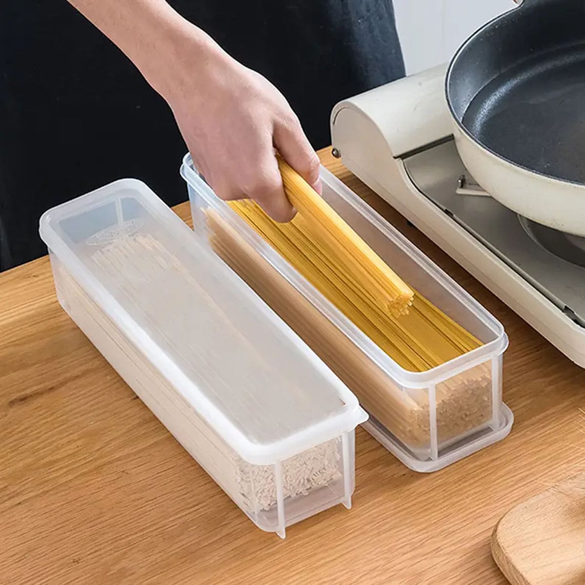 1 Caja de Almacenamiento Trans - Food Storage Box Plastic reseña y precio
