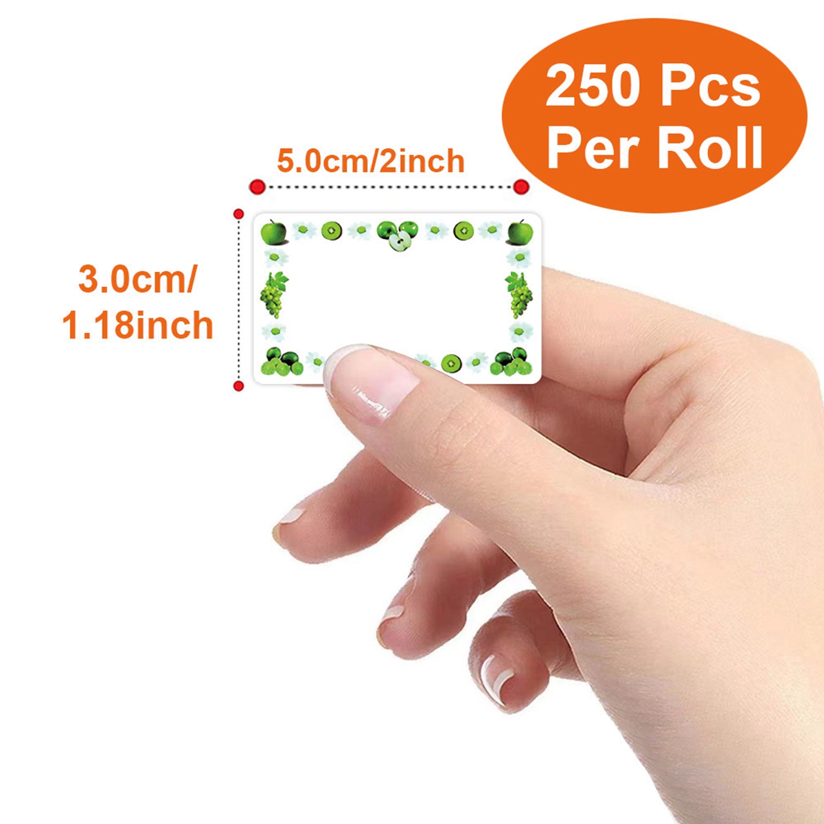 250 Etiquetas Rectangulares pa - Food Storage For Restaurant reseña y precio
